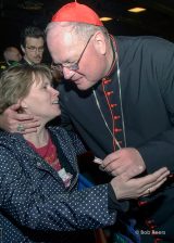2013 Lourdes Pilgrimage - SUNDAY Cardinal Dolan Presents Malades Medals Pius X (49/71)